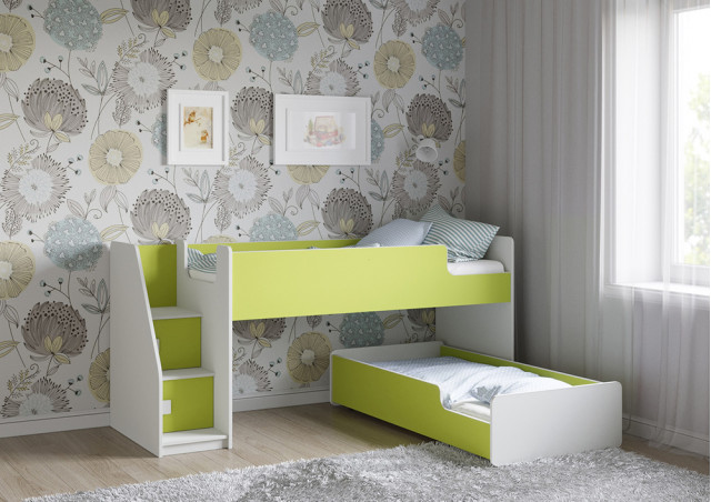 Детская выкатная кровать Легенда К402.41 в Крымске